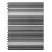 Graustreifen Notizblock (Vorderseite)