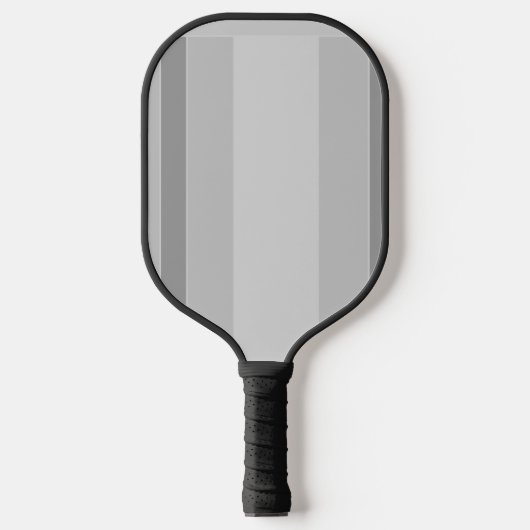 Graustreifen Pickleball Schläger (Vorderseite)