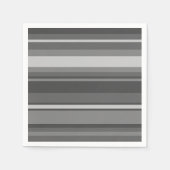 Graustreifen Serviette (Vorderseite)