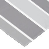 Graustreifen Tischdecke (Schrägansicht)