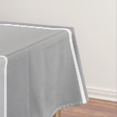 Graustreifen Tischdecke (Beispiel)