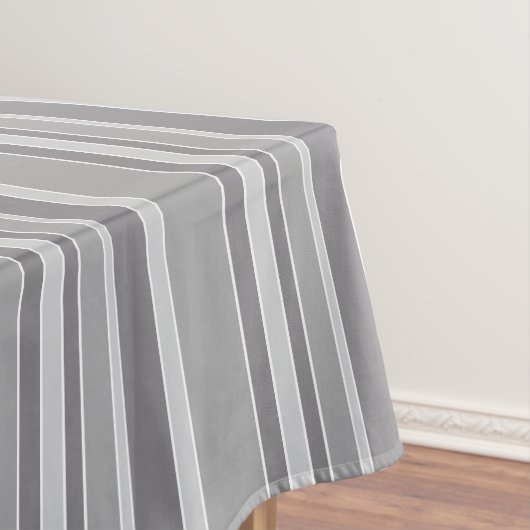 Graustreifen Tischdecke (Beispiel)