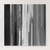 Graustufen-Abstrakte B&W Art Puzzle (Vertikal)