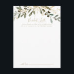 Graustufen der Hochzeit im Herbst Postkarte<br><div class="desc">Diese Eimerkarten der Hochzeit im Herbst sind die ideale Ergänzung für einen modernen Hochzeitsempfang oder ein modernes Brautparty. Das Design zeichnet sich durch charmantes künstlerisches Grün und goldenes Blattwerk aus. Ändern Sie den Wortlaut in Anzug jedes Lebensereignisses. Das Schild der Schaufelliste wird separat verkauft.</div>