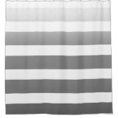 Graustufen Duschvorhang (Vorderseite)