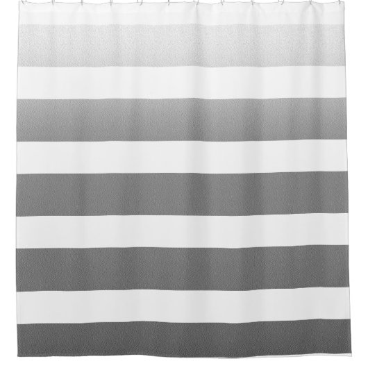 Graustufen Duschvorhang (Vorderseite)