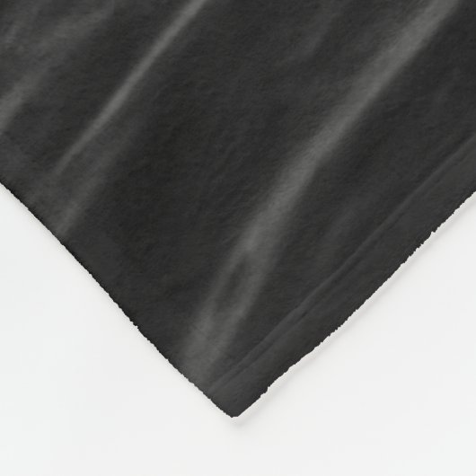Graustufen-Foto Fleecedecke (Ecke)