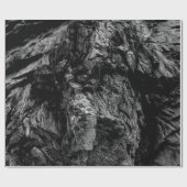 Graustufen-Foto Geschenkpapier (Flach)