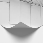 Graustufen-Foto Geschenkpapier (Ecke)