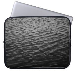 Graustufen-Foto Laptopschutzhülle