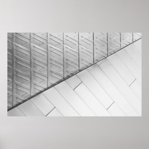 Graustufen-Foto Poster