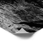 Graustufen-Foto Poster (Ecke)