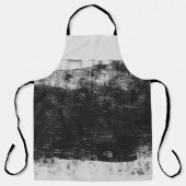 Graustufen-Foto Schürze (Vorderseite)