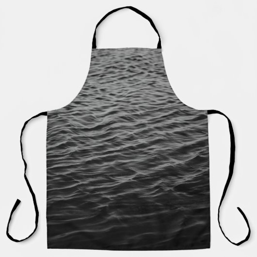 Graustufen-Foto Schürze (Vorderseite)