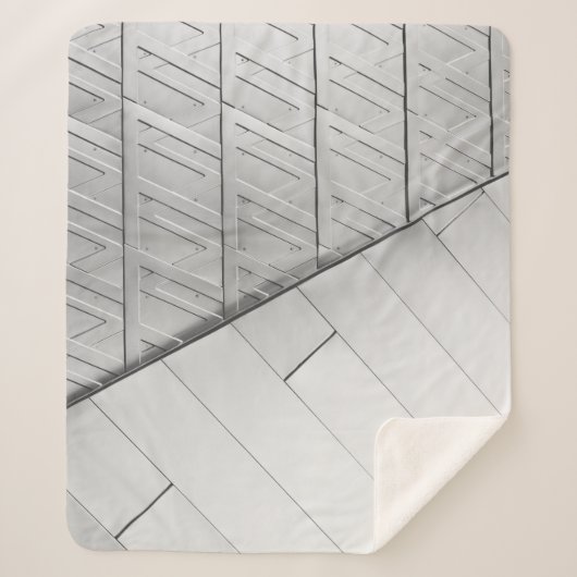 Graustufen-Foto Sherpadecke (Vorderseite)