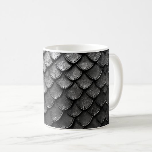 Graustufen Kaffeetasse (VorderseiteRechts)