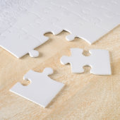 Graustufen-Kurzer Hufhund in Schwarz/Weiß Puzzle (Seite)