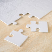 Graustufen-Kurzer Hufhund in Schwarz/Weiß Puzzle (Seite)