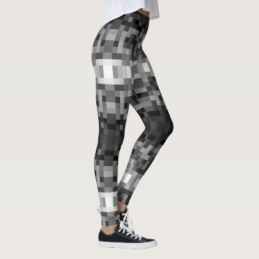 Graustufen Leggings (Rechts)
