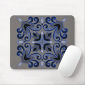 Graustufen Mousepad (Mit Mouse)