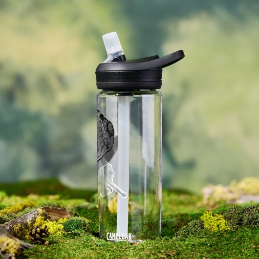 Graustufen Trinkflasche (Außenbereich)