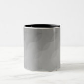Graustufen Zweifarbige Tasse (Mittel)