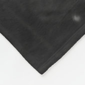 Graustufenfotografie Fleecedecke (Ecke)