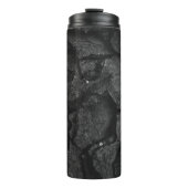 Graustufenfotografie Thermosbecher (Vorderseite)