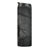 Graustufenfotografie Thermosbecher (Nach rechts gedreht)