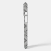 Graustufenmuster Case-Mate iPhone Hülle (Rückseite / Links)