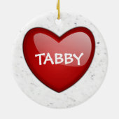 Grautabby Keramikornament (Hinten)