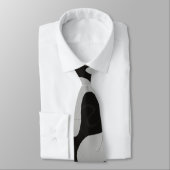 Grautarnung Krawatte (Gebunden)