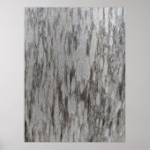 Grautextil Poster (Vorne)