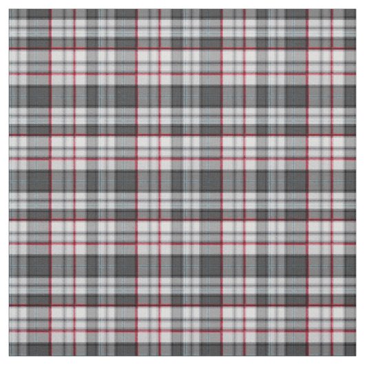 Grautexturierte Tartan kariert Stoff (Muster)