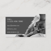 Grautonbarren Visitenkarte (Rückseite)