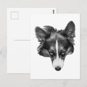 Grautonblick Postkarte (Vorne/Hinten)