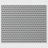 Grautöne Argyle-Geschenkpapier Geschenkpapier (Flach)