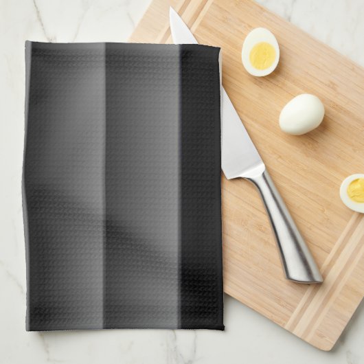 Grautöne Geschirrtuch (Viertel Falte)