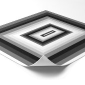 Grautönen Poster (Ecke)