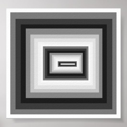 Grautönen Poster (Vorne)