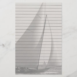 Grautonsegler mit Leinen Briefpapier