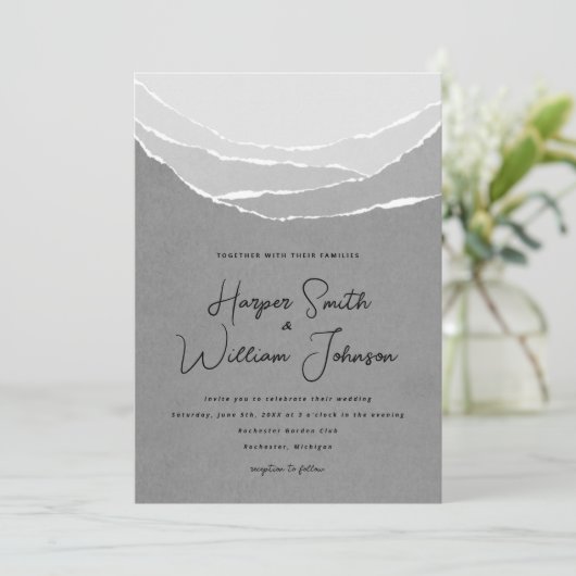 Grautorn Einladung (Stehend Vorderseite)