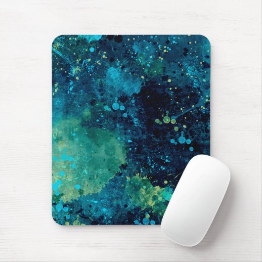 Grautürkis und gelb mousepad (Mit Mouse)