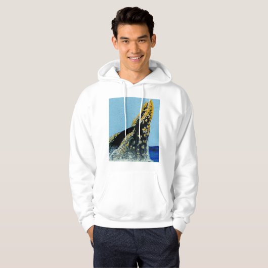 Grauwal (b) nicht endange hoodie (Vorne ganz)