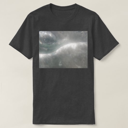 Grauwal, Kalb Auge 1 T-Shirt (Design vorne)