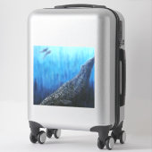 Grauwale#2 Aufkleber (Koffer)