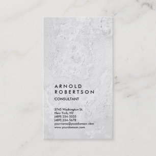 Grauwand Minimalistisch Moderne Schlichte, einfach Visitenkarte