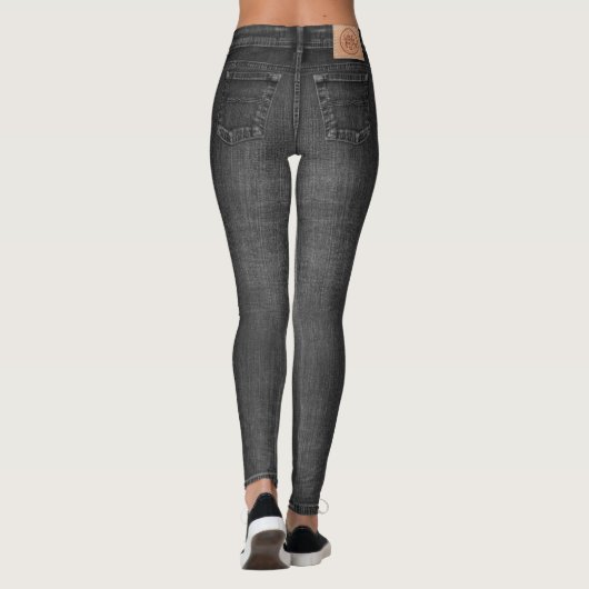 Grauwash-Leggings Leggings (Rückseite)