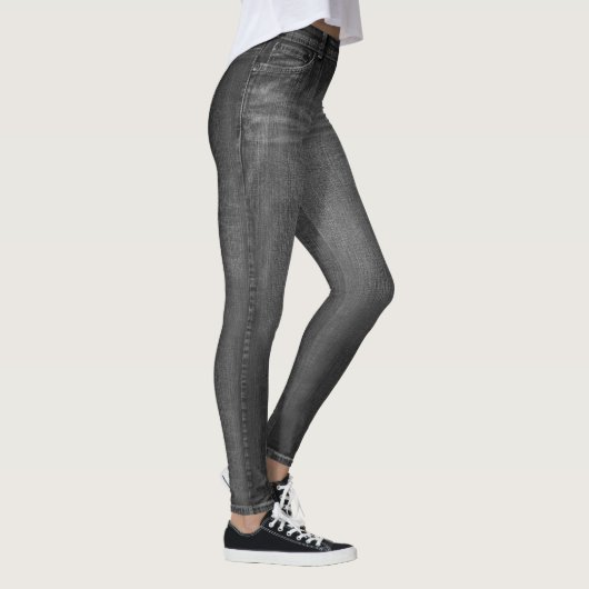 Grauwash-Leggings Leggings (Rechts)