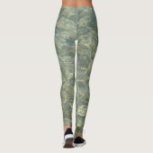 Grauwassermuster Leggings (Rückseite)